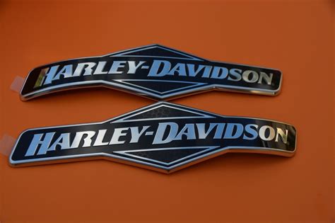 Genuine Harley Davidson Fuel Gas Tank Emblems