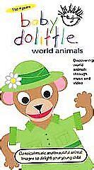 Baby Dolittle - World Animals (VHS, 2001) for sale online | eBay