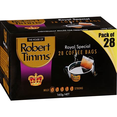 Robert Timms Royal Special Coffee Bags 28 Pack | Woolworths