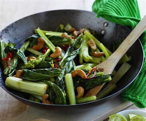 Stir-fried choy sum | Recipe | Vegetarian recipes, Stir fry, Choy sum