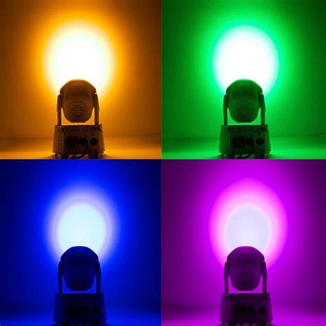 SHEHDS Lampu Sorot Panggung LED Spotlight Stage RGB DMX512 150W 240V - SHE-0718 - Black ...