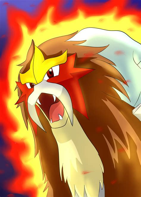 Entei by Mizugoru on DeviantArt