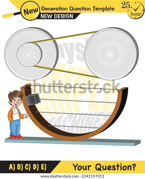 Physics Simple Machines Pulleys Gears Next Stock Vector (Royalty Free) 2241197011 | Shutterstock