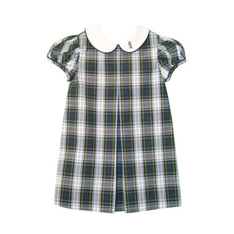 Plaid 80 Preschool Dress with Bayside Academy Logo – Zoghby's Uniforms