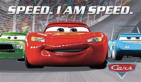 I Am Speed Lightning Mcqueen Quote - Marty Shaylyn