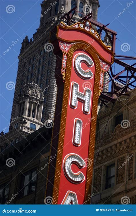 Chicago Sign Stock Photography - Image: 939472