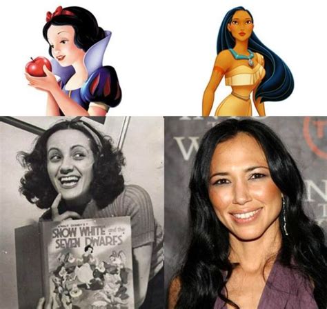 Disney Princesses and Their Voice Actors (11 pics)