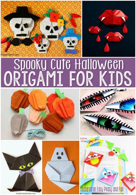 Halloween Origami for Kids - Easy Peasy and Fun