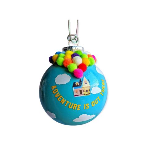 UP Adventure is Out There Inspired Hand-crafted Ornament With Pom Pom Balloons - Etsy