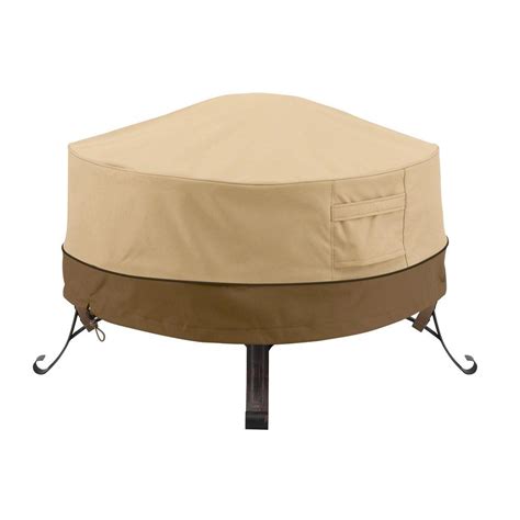 Classic Accessories Veranda 36 in. Round Full Coverage Fire Pit Cover-55-489-011501-00 - The ...