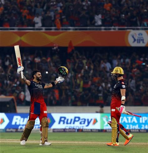 IPL 2023: Virat, Du Plessis Lead RCB To Thumping 8-Wicket Win Over SRH, Boost Playoff Hopes (Ld)