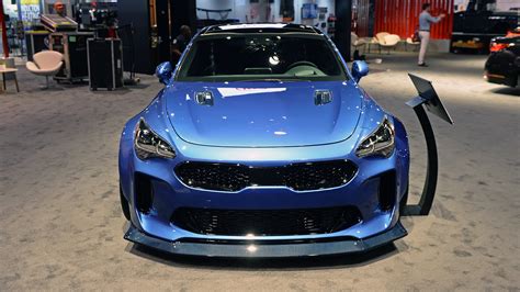 Kia shows off 2 tuned Stingers, modified Cadenza at SEMA - Autoblog