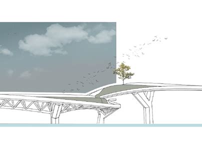 Parabola Footbridge in 2023 | Architecture, Landscape design, Parabola