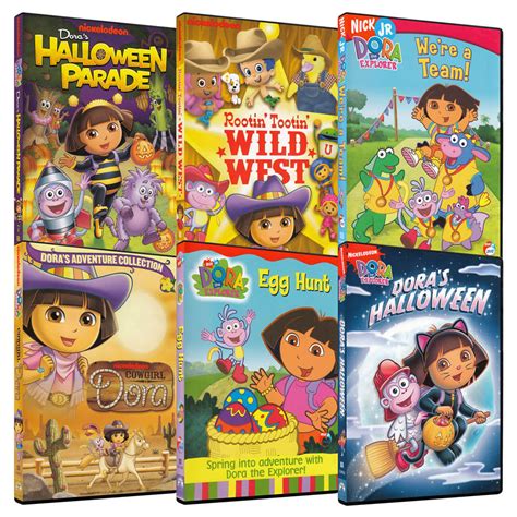 Dora the Explorer 6-Pack Collection #2 (Boxset) on DVD Movie