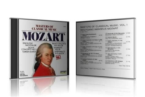 Masters of Classical Music Vol 1 - Mozart CD