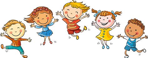 Happy Children Cartoons Vectors Png And For Children - Clip Art Library