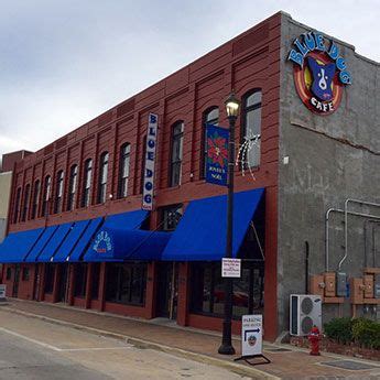 The Blue Dog Cafe is a famous restaurant serving Cajun cuisine ...