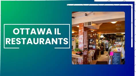 Ottawa IL Restaurants || A Travelers Guide