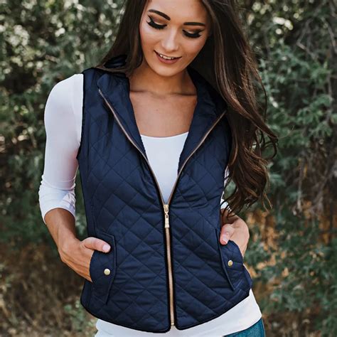 New Women Vests Winter Ultra Light White Vest Female Slim Sleeveless Jacket Women's Windproof ...