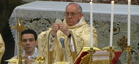 mass eucharistic prayer Pope Francis - Crossroads Initiative