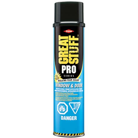 Great Stuff Pro Series Window and Door Insulating Polyurethane Expanding Foam - Paintable - 20 ...