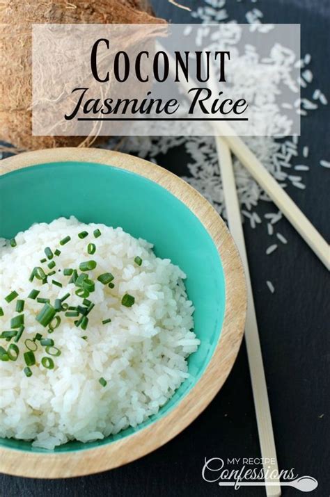 Coconut Jasmine Rice | Jasmine rice recipes, Coconut jasmine rice, Jasmine rice