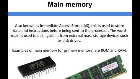 Computer Architecture - Main Memory - YouTube