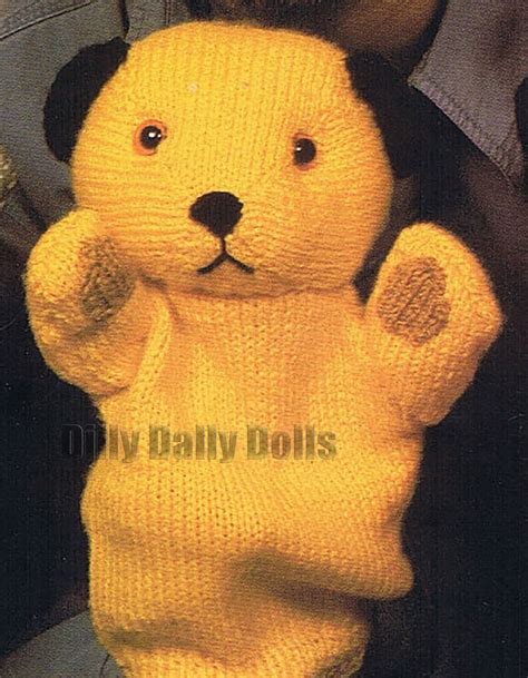 Vintage Sooty Soo and Sweep hand puppets DIGITAL PDF knitting | Etsy