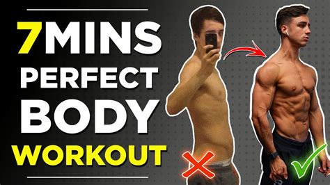 7 min perfect body workout (no equipment bodyweight workout) - Fraser Wilson