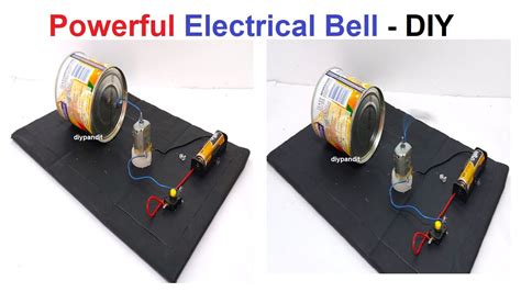 How to Make Big & Powerful Electric Bell Working Model For Science Project - DIY | DIY pandit ...