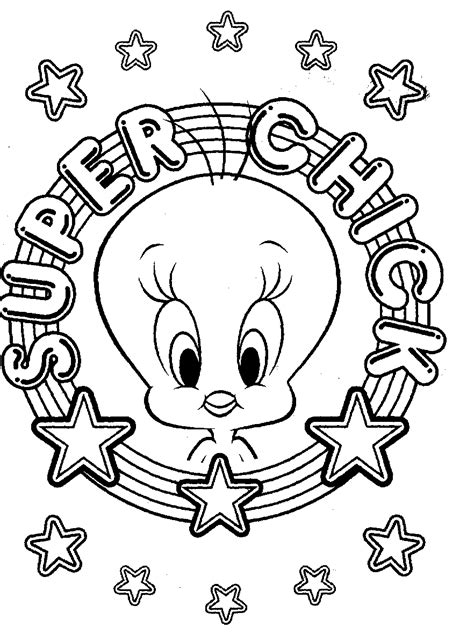 Free Printable Tweety Bird Coloring Pages For Kids