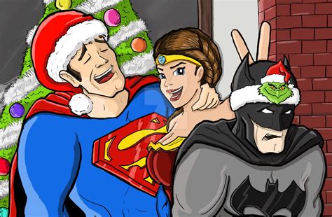 Justice League Christmas by sryandesign on DeviantArt