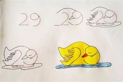 20 Creative and Easy Kid-Friendly Drawings That Are Made With Numbers As A Base | World inside ...