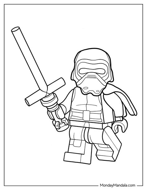 24 Lego Star Wars Coloring Pages (Free PDF Printables)