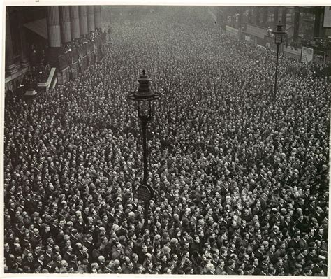 Two-Minute Silence, Armistice Day, London, 1919 ~ Vintage Everyday