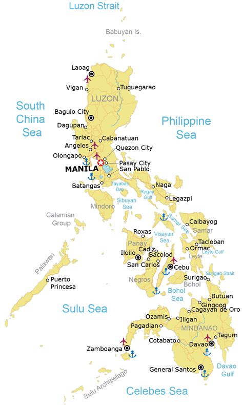 Philippines Map - GIS Geography