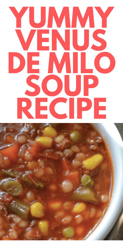 Venus De Milo Soup - Stylish Life for Moms | Venus de milo soup recipe ...