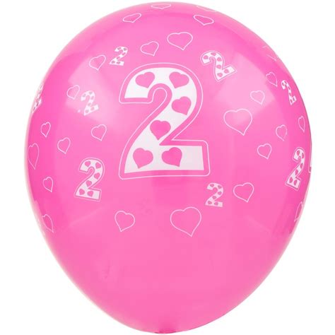 2nd Birthday Balloons Pack Pink | ubicaciondepersonas.cdmx.gob.mx