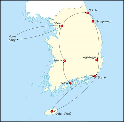 South Korea Itinerary and Travel Planner - Fork and Foot