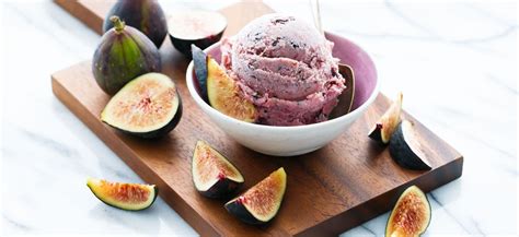 Fresh Fig Ice Cream with Chocolate Flecks | Love and Olive Oil