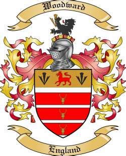 Woodward Family Crest from England by The Tree Maker