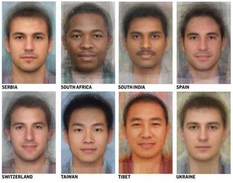 This is What the Average Person Looks Like in Each Country | artFido