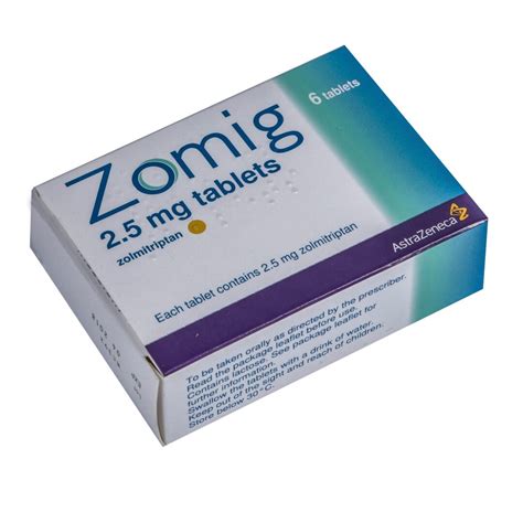 Buy Zolmitriptan 2.5mg Tablets Online | PostMyMeds