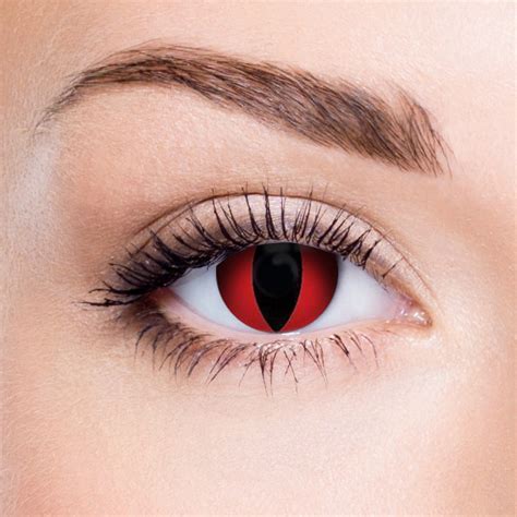 Devil Contact Lenses | Devil Eye Contact Lenses for Halloween & Fancy ...