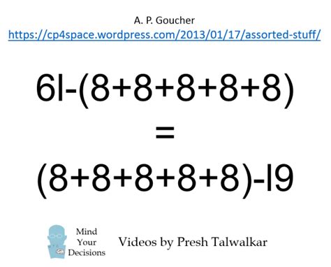 The Incredible Upside Down Equation – Math Ambigram | LaptrinhX / News