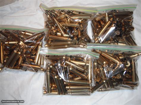 Once Fired 338 Win Mag Brass Winchester