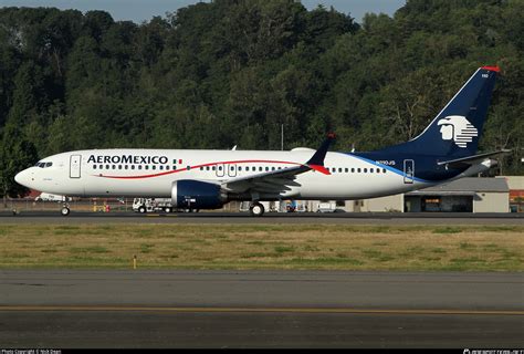 N110JS Aeromexico Boeing 737-8 MAX Photo by Nick Dean | ID 1187798 ...