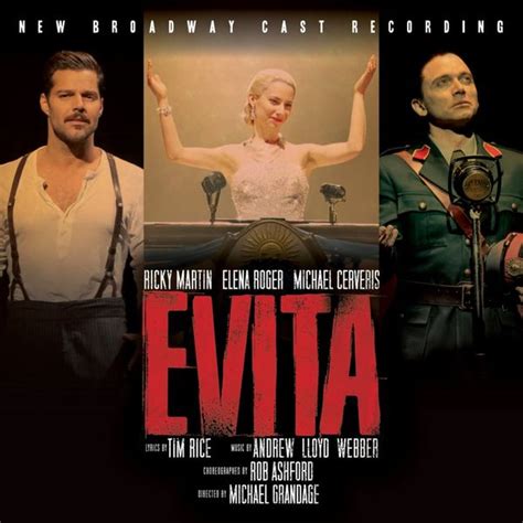 New Broadway Cast of Evita 2012 - Evita (New Broadway Cast Recording) Lyrics and Tracklist | Genius