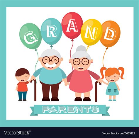 Happy grandparents day Royalty Free Vector Image