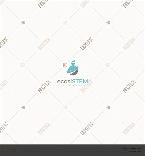 Ecosystem Logo Nature Vector & Photo (Free Trial) | Bigstock